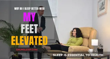 Elevated Feet: A Comfortable Sleep Solution