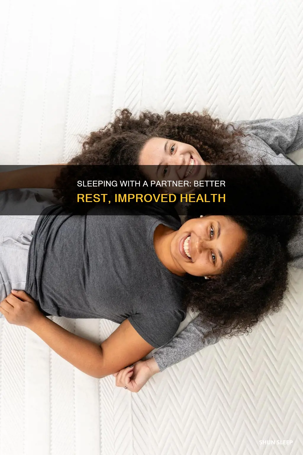 why do i sleep better with my partner