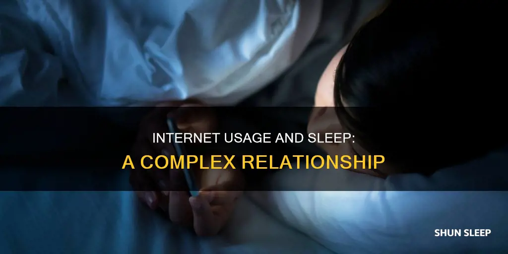 why do i sleep while using internet