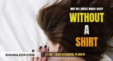 Why Sweating Occurs When Sleeping Shirtless?