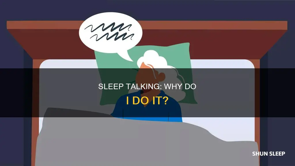 why do i talk in my sleep but don