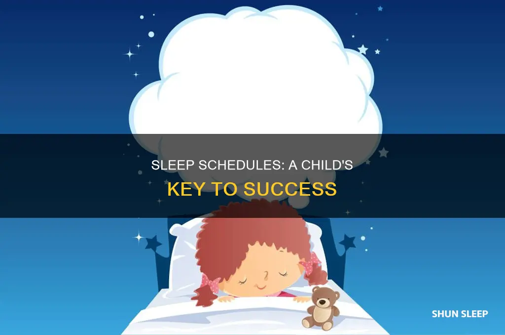 why do kids need a consistent sleep schedule