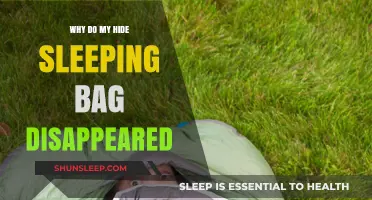 Mysterious Disappearance of My Hide Sleeping Bag