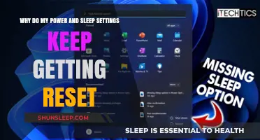 Power and Sleep Settings Reset: Troubleshooting Windows Configuration Issues
