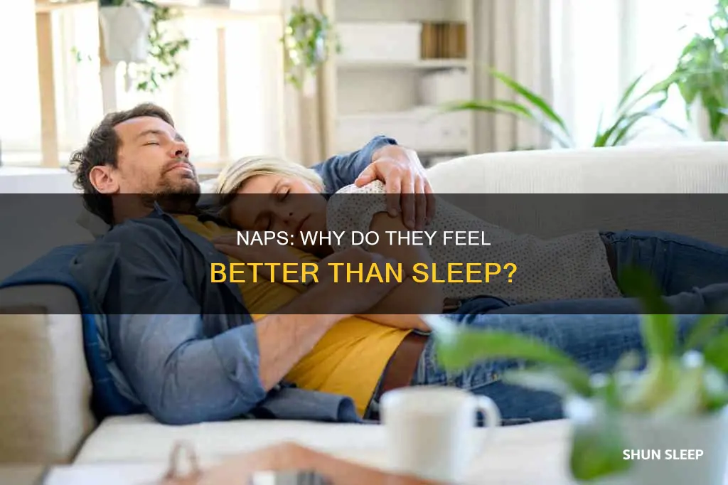 why do naps feel better than sleep