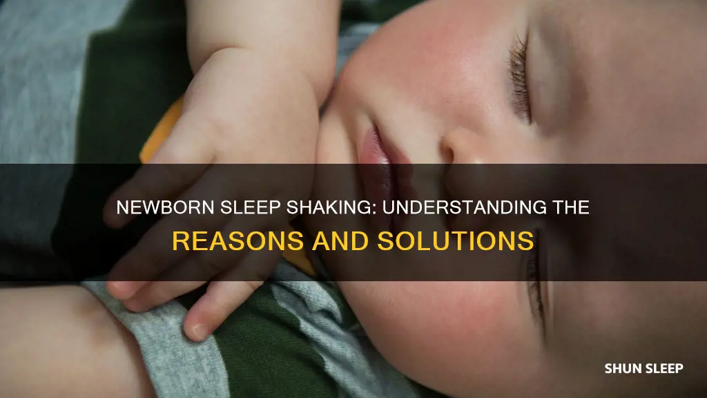 why do newborns shake in sleep