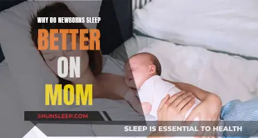 Newborns Sleep Better on Mom: Here's Why