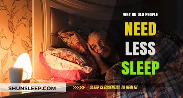 Senior Sleep: Less is the New Norm