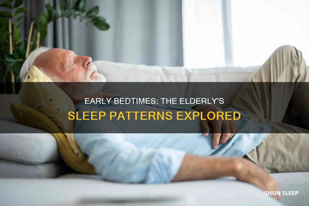 why do old people sleep early