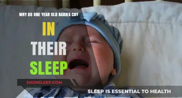 Understanding Why One-Year-Olds Cry in Their Sleep: Causes and Solutions