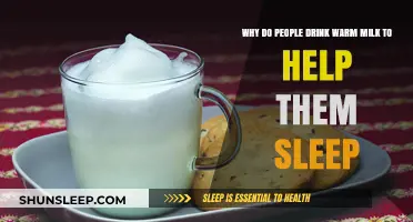 Warm Milk for Sleep: Unraveling the Science Behind This Bedtime Ritual