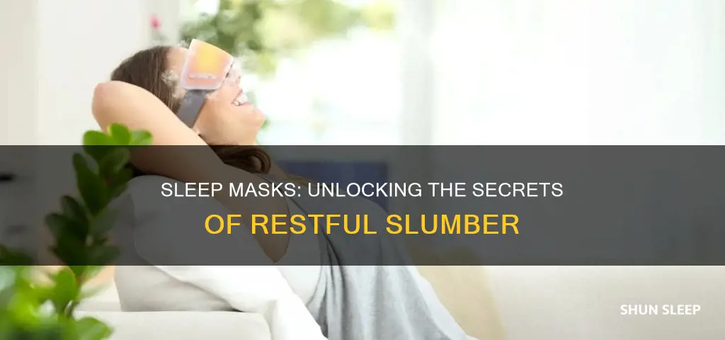 why do people use sleep maskes