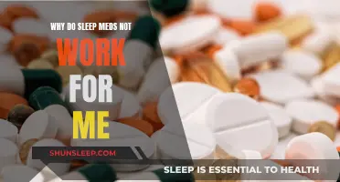 Sleep Meds Ineffectiveness: Why Am I Immune?