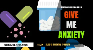 Sleeping Pills: Anxiety's Unwanted Side Effect