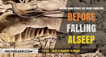 Understanding Sleep Paralysis: Why It Strikes Before Falling Asleep