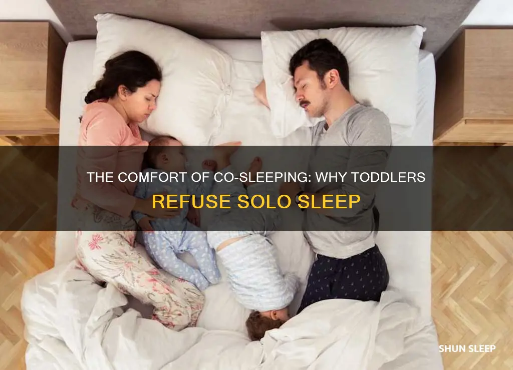 why do some toddlers refuse to sleep without their parent