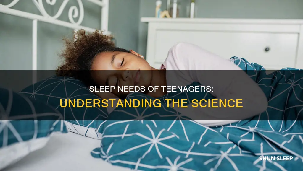 why do teenagers need more sleep