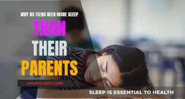 Sleep Needs of Teens: Why More Than Their Parents