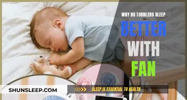 Fan Noise Helps Toddlers Sleep Better