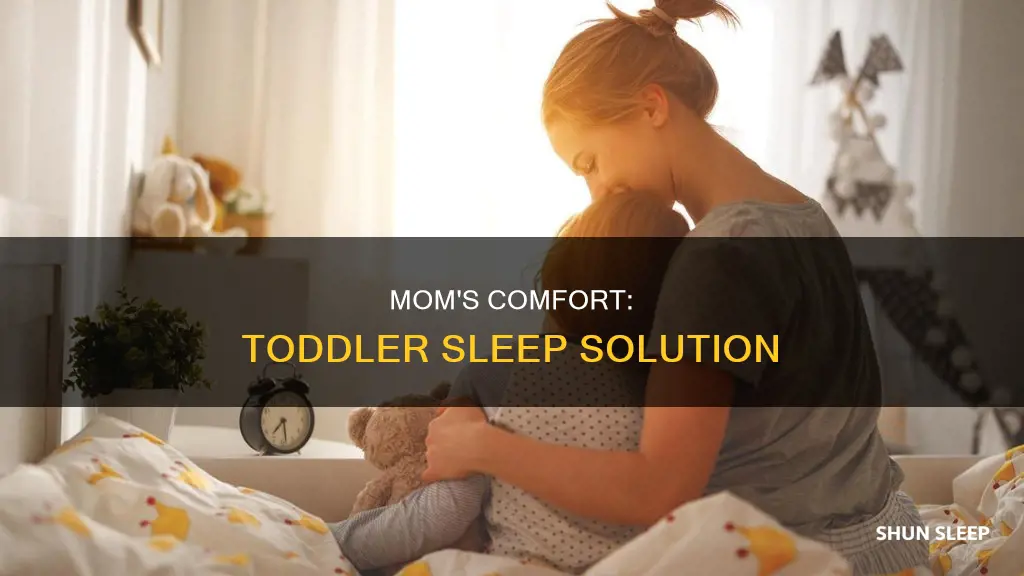 why do toddlers sleep better with mom
