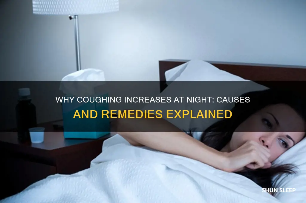 why do we get cough when we sleep