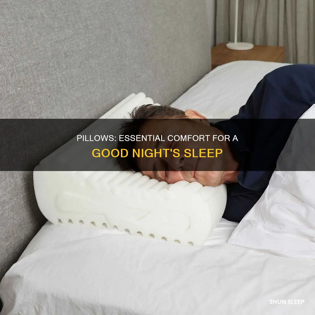why do we need pillow while sleeping