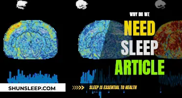 Sleep: A Biological Necessity for Human Survival and Wellbeing
