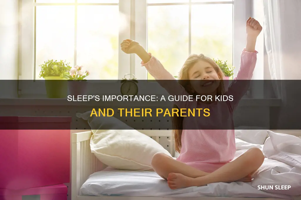 why do we need sleep info for kids