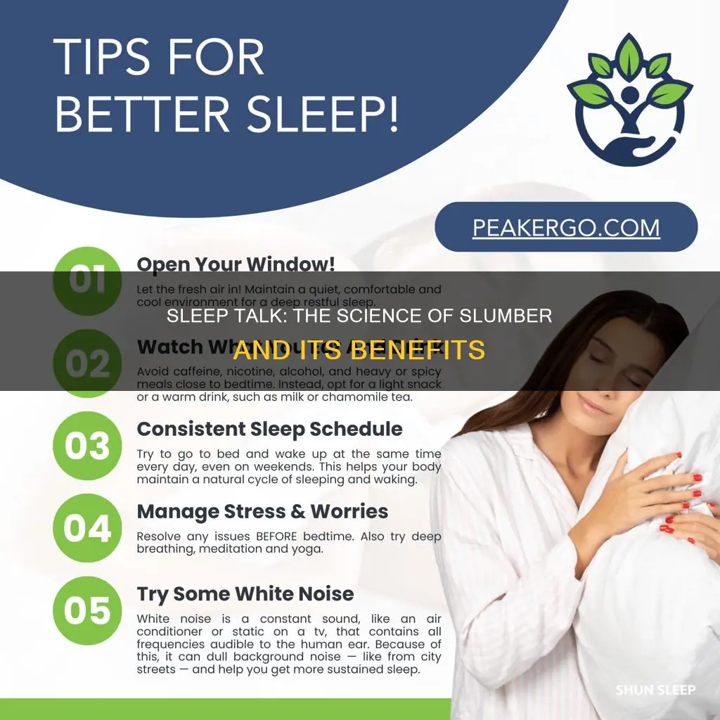 why do we need sleep talk