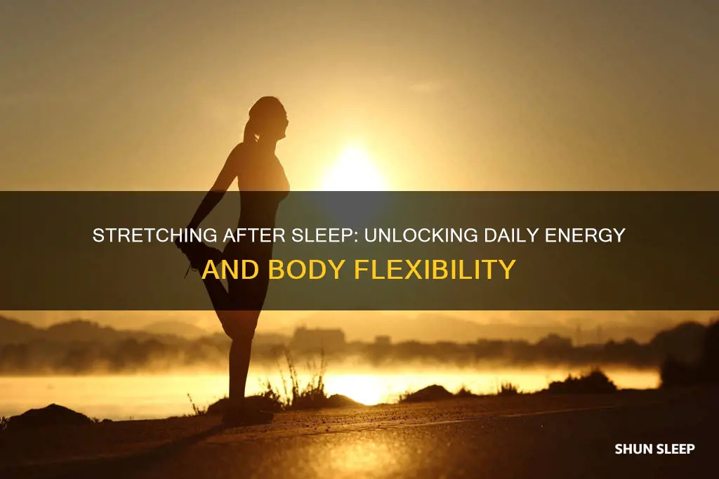 why do we need to stretch after sleep