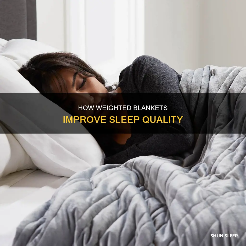 why do weighted blankets work for sleep