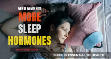 Sleep Hormones: Why Women Need More of It