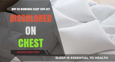 Why Women's Sleep Tops Discolor on the Chest: Causes and Solutions