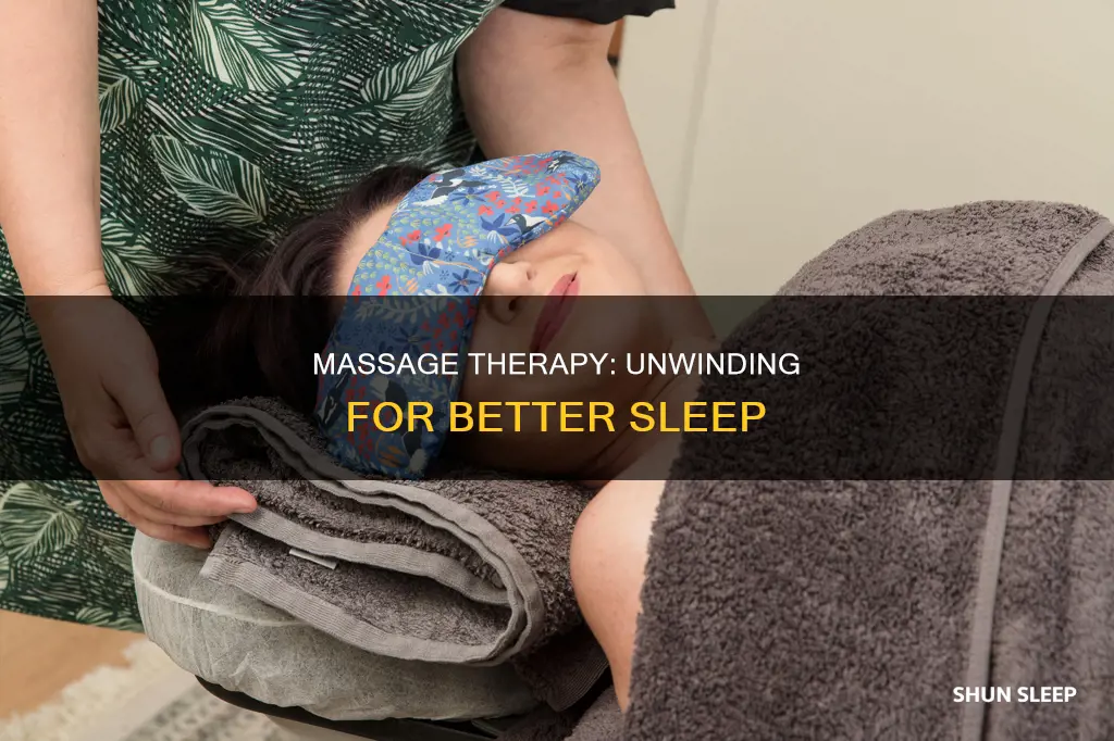 why do you sleep better after a massage