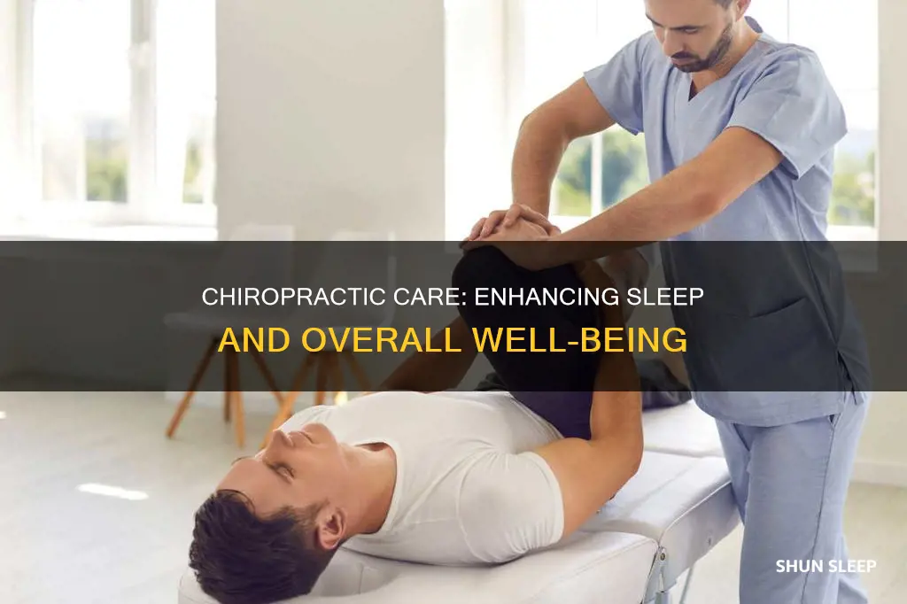why do you sleep better after chiropractor