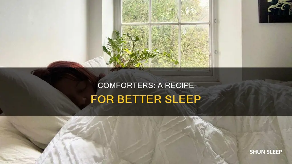 why do you sleep better with a comforter