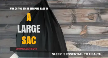 Storing Sleeping Bags: Large Sacks Keep Gear Fresh