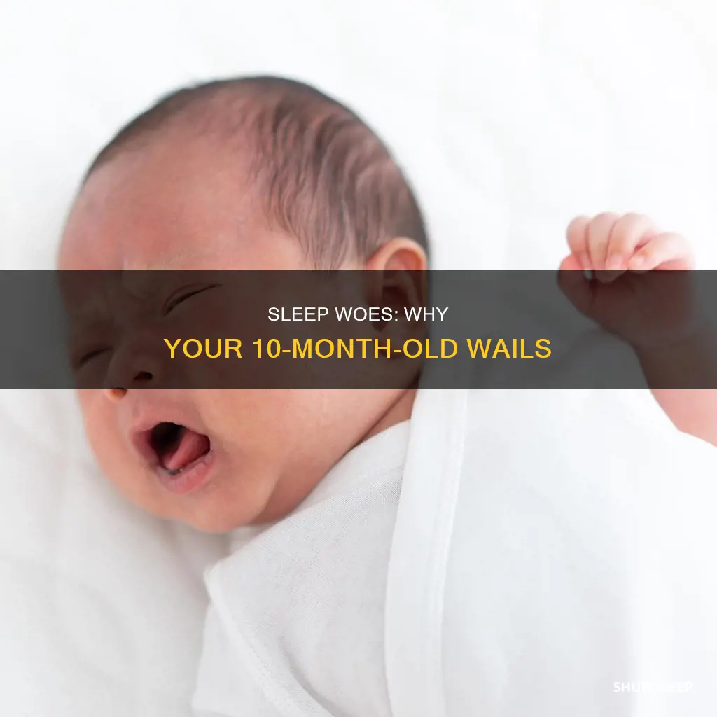 why does 10 month old cry in sleep