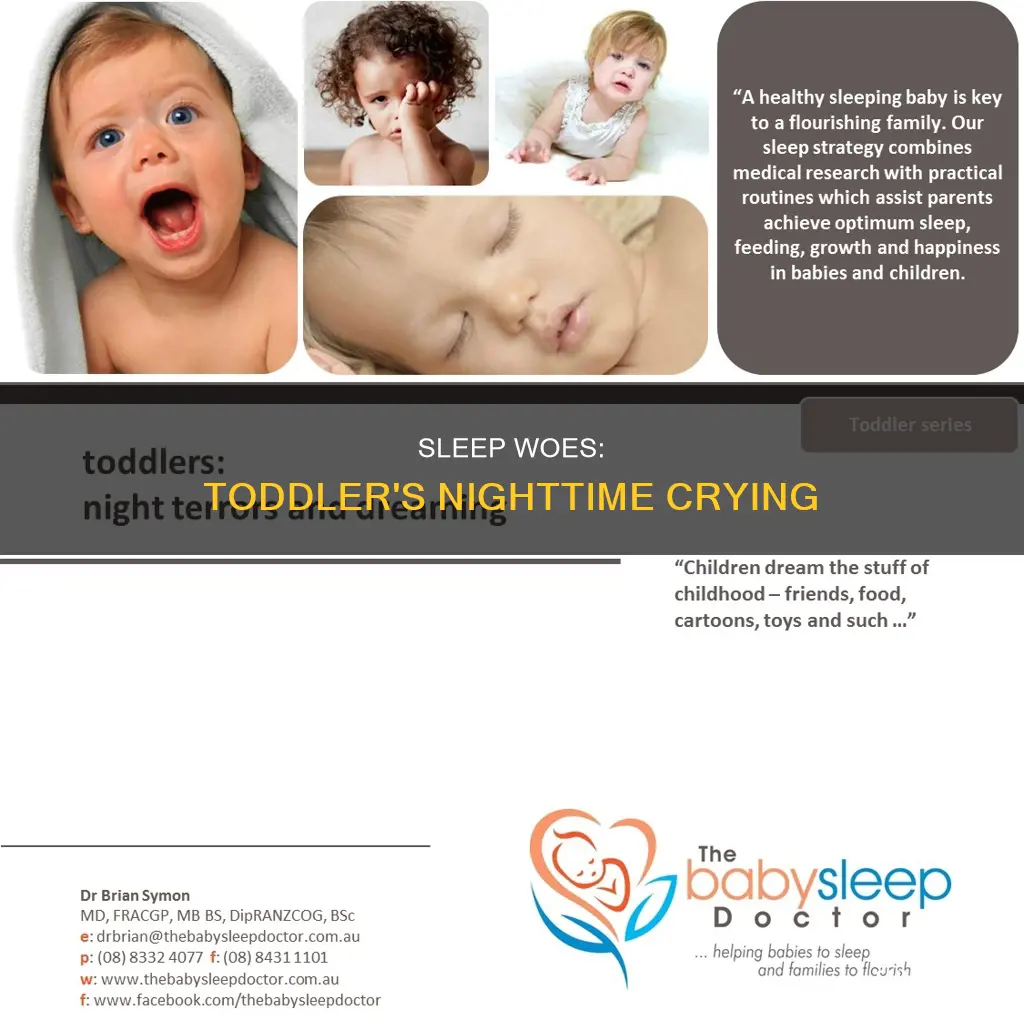 why does 18 month old cry in sleep