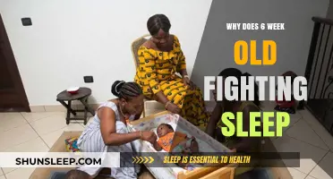 Fighting Sleep: 6-Week Old's Struggle