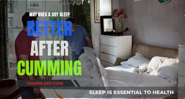 How Orgasm Helps Men Sleep Better