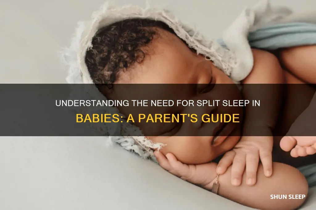 why does baby have to be put to sleep twice