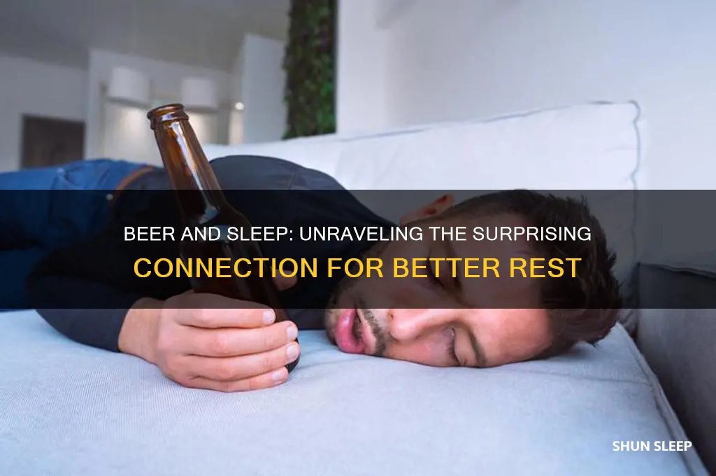 why does beer help me sleep