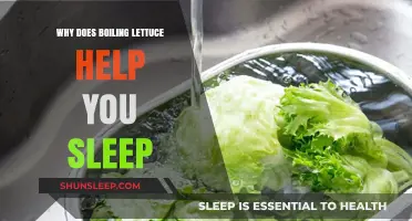 Boiling Lettuce for Better Sleep: Unlocking Nature's Sedative Secret