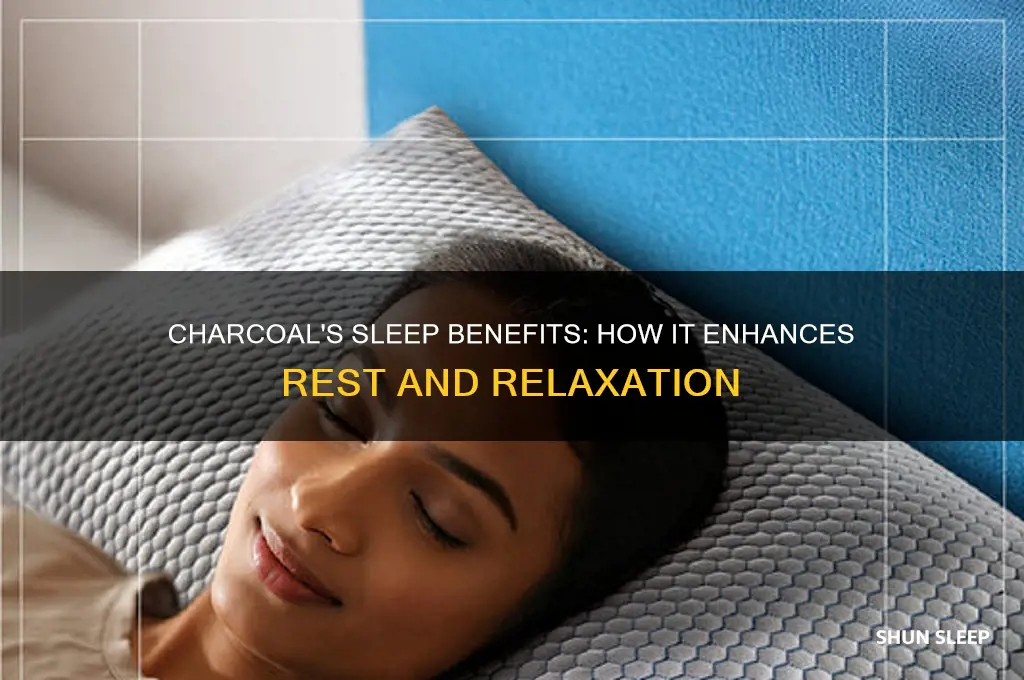 why does charcoal help me sleep