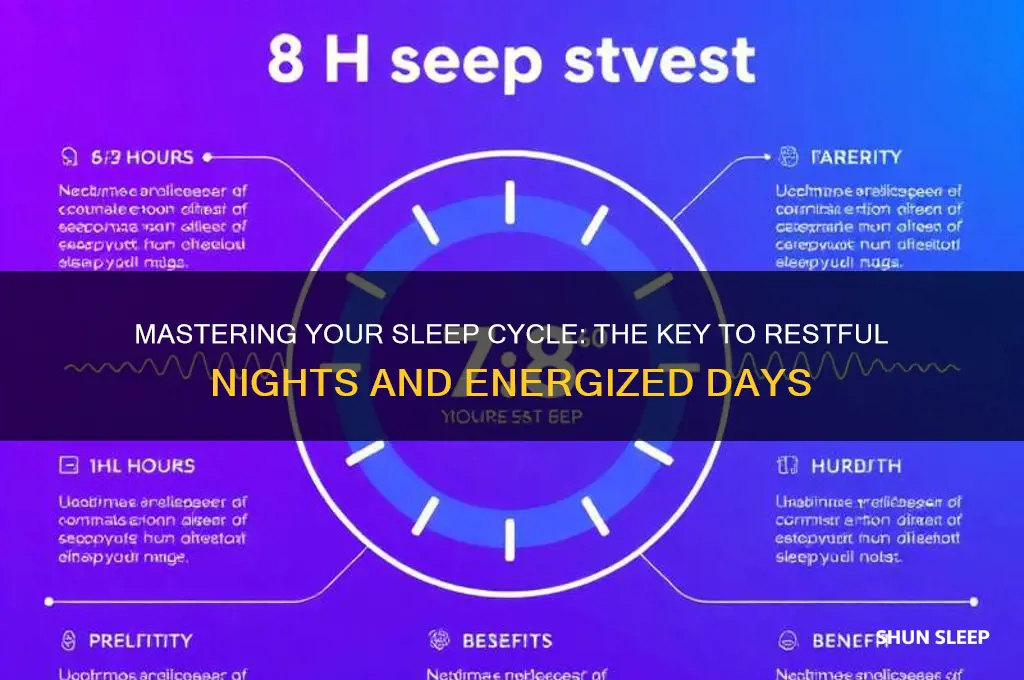 why does establishing a sleep cycle help you sleep
