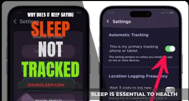 Troubleshooting Sleep Tracking Issues: Why Isn't It Working?