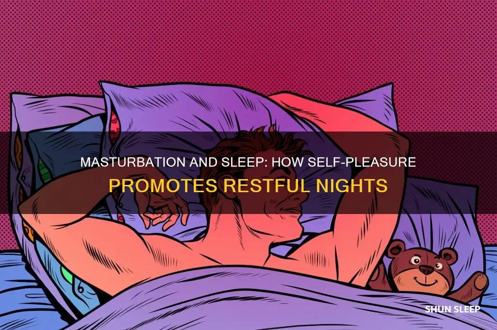 why does jacking off help you sleep