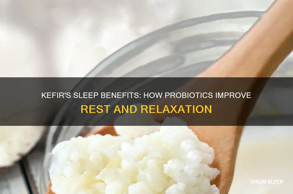 why does kefir help you sleep