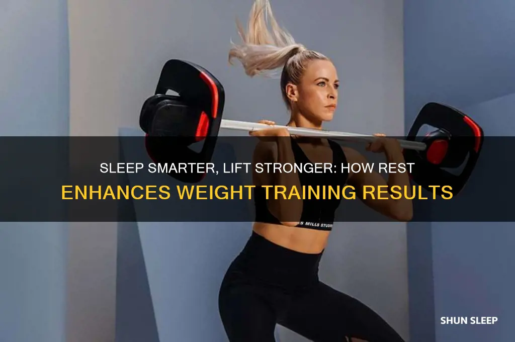 why does more sleep help weight training
